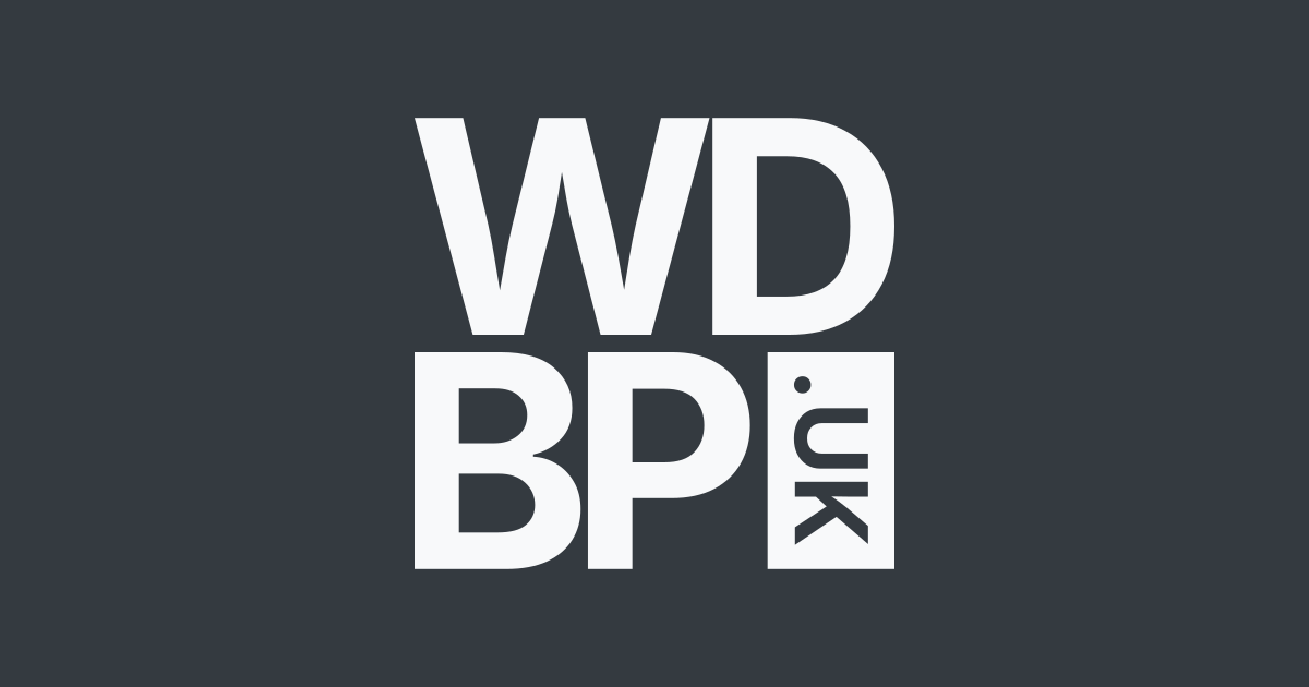 Feature image representing Brand new WDBP.uk website!